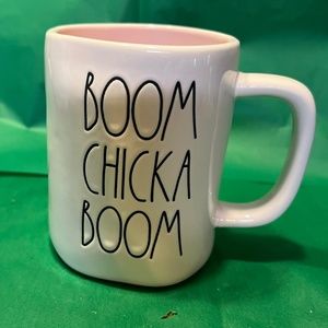 Brand New Rae Dunn mug, BOOM CHICKA BOOM